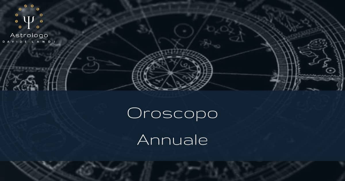 Oroscopo annuale Davide Landi