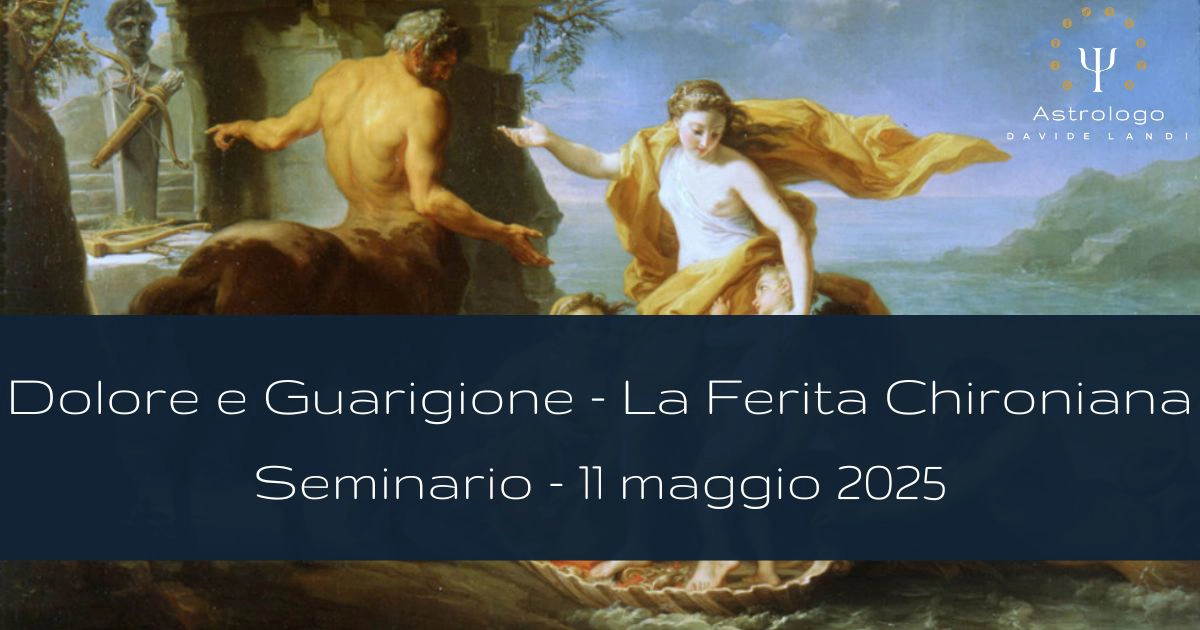 "Dolore e Guarigione" - Seminario su Chirone